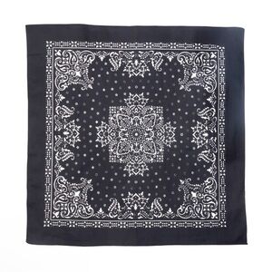 Myra Bag Rider's Moon Bandana in Ranch Black